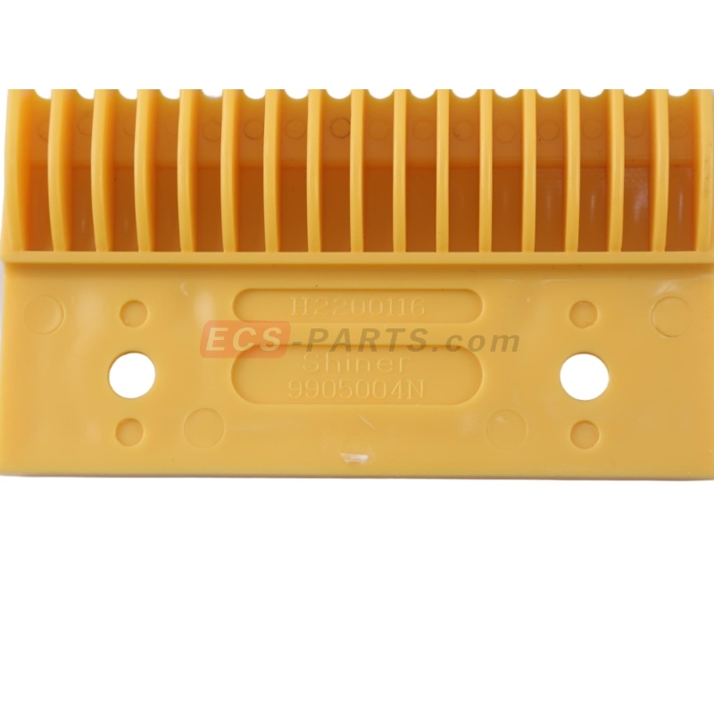 Escalator Yellow Plastic Comb Plate H2200124/122/116